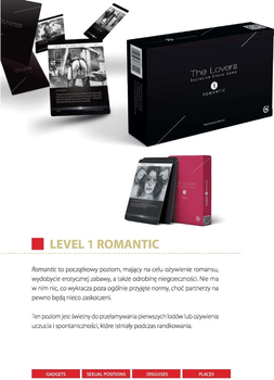 Gra planszowa Plazacraft The Lovers Exclusive Erotic Game Level 1 Romantic (5901087373177)