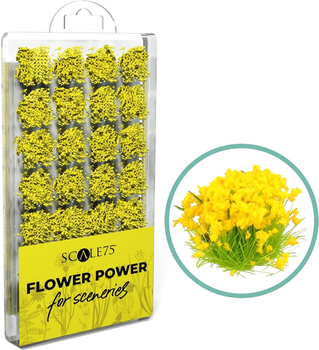 Dekor Scale 75 Flower Power Żółte kwiaty (8435635306661)