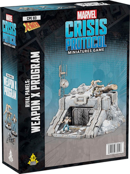 Zestaw figurek do złożenia i pomalowania Atomic Mass Games Marvel Crisis Protocol Rivals Panels Weapon X Program 4 szt (0841333119867)