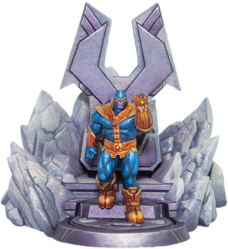 Zestaw figurek do złożenia i pomalowania Atomic Mass Games Marvel Crisis Protocol Thanos 2 szt (0841333108731)