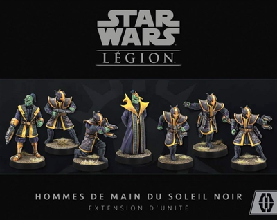 Zestaw figurek do złożenia i pomalowania Atomic Mass Games Star Wars Legion Black Sun Enforcers Unit Expansion 7 szt (0841333116439)
