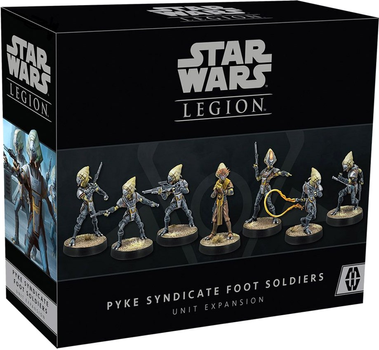 Набір фігурок для складання та розфарбовування Atomic Mass Games Star Wars Legion Pyke Syndicate Foot Soldiers Unit Expansion 7 шт (0841333116446)