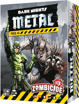 Набір фігурок для розфарбовування Portal Games Zombicide 2nd Edition Dark Nights Metal Pack 4 2 шт (0889696013774)