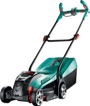 Газонокосарка Bosch акумуляторна ROTAK 32, 32см, 36В, 1х4Аг, 31л, 20-60mm (0.600.885.D06)