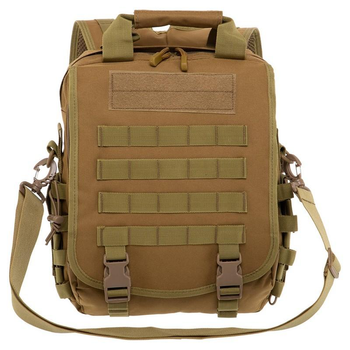 Рюкзак тактичний патрульний Military Rangers ZK-9108 розмір 35x29x10см 10л Хакі