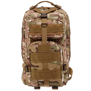 Рюкзак тактический штурмовой SILVER KNIGHT TY-7401 размер 40х23х23см 21л Камуфляж Multicam