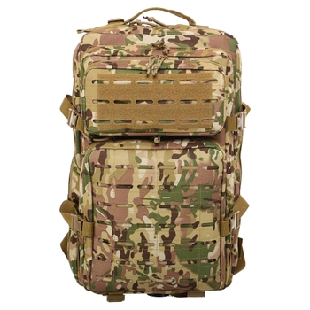 Рюкзак тактический штурмовой SILVER KNIGHT 1512 размер 50х36х12см 22л Камуфляж Multicam