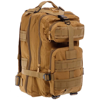 Рюкзак тактический штурмовой SILVER KNIGHT TY-7401 размер 40х23х23см 21л Хаки