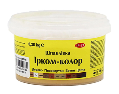 Шпатлевка Ірком IР-23 красное дерево (0,35 кг)