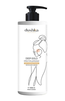Крем-гель для душа Dushka Deep Gold 1000 мл