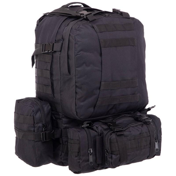 Рюкзак тактический штурмовой трехдневный SP-Sport ZK-5504 размер 48x31x20 30л Черный
