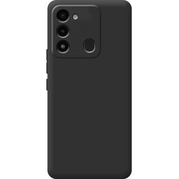 Чехол силиконовый Tecno Spark 8C Черный (44437)