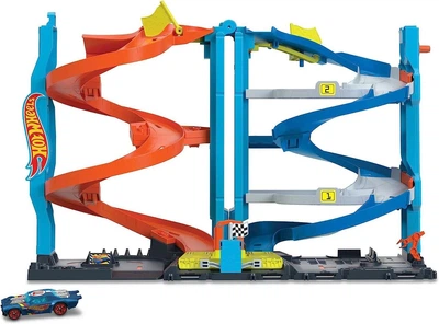 Игровой набор трек Хот Вилс Супербашня для гонок Hot Wheels City