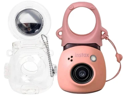 Фотокамера цифровая Fujifilm Instax Pal / прозрачный чехол Powder Pink камера для принтера Link, Liplay, Evo