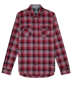 Мужская красная рубашка Tom Tailor S TT000496