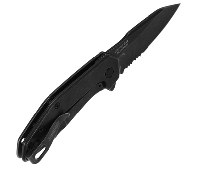 Складаний Ніж Kershaw Gravel Serrated Чорний 2065ST