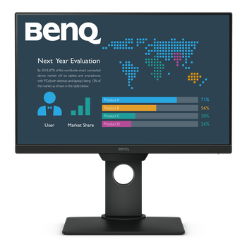 Монитор 22.5" ЖК BenQ BL2381T Black IPS WUXGA/1920х1200/VGA/DVI/HDMI/DP/USB/SP/HAS Черный