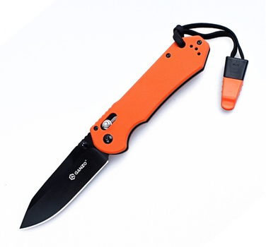 Нож складной карманный, туристический Axis Lock Ganzo G7453-OR-WS Orange 210 мм