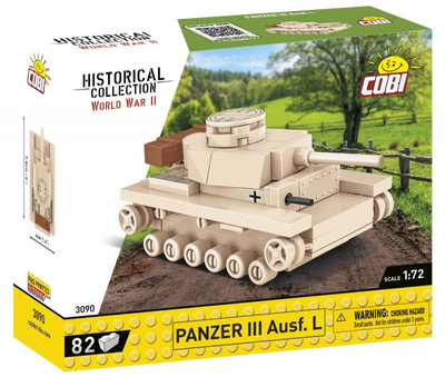 Klocki Cobi Historical Collection World War 2 Panzer 3 103 części (5902251030902)