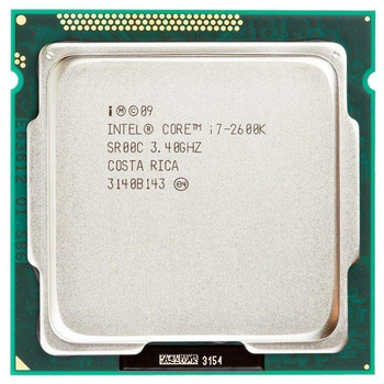 Процесор Intel Core i7-2600K | 3.4-3.8 GHz | 4яд. 8пот. | S1155 | SR00C LGA1155