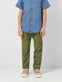 Дитячі штани для хлопчика Minoti 17PANT 41 40408JNR 92-98 см Оливкові (5063025259261)