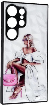 Чохол Prisma Ladies на Samsung Galaxy S24 Ultra (pink bag)