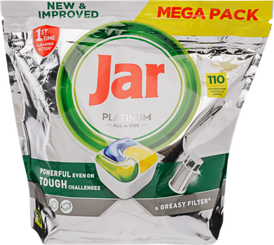 Капсули для посудомийних машин Jar Platinum All in One Box 110шт