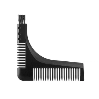 Расчёска шаблон трафарет для бороды Eurostil Barber Line 06176