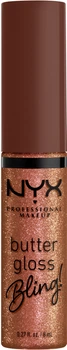 Увлажняющий блеск для губ NYX Professional Makeup Butter Gloss Bling 05 Hustla 8 мл (800897255503)