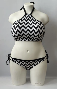 Купальник роздільний Freya Making Waves 2949-2951 з вишуканим укороченим топом 75H/M Black (ZIK0000021669)