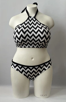 Купальник роздільний Freya Making Waves 2949-2950 з вишуканим укороченим топом 75H/M Black (ZIK0000021652)