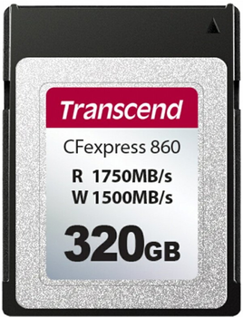 Карта пам'яті Transcend CFexpress Type A 320GB UHS-II (TS320GCFE860)