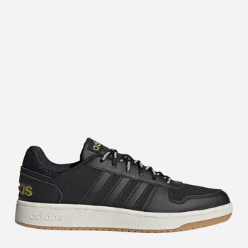 Чоловічі кеди низькі adidas Hoops 2.0 GZ7968 44.5 Чорні (4064049153376)