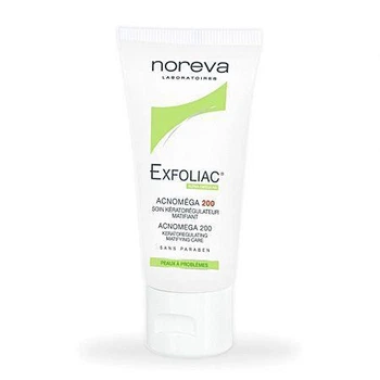 Корректирующий крем для лица Акномега 200 Noreva Exfoliac Acnomega 200 intensive corrective 200 30 мл