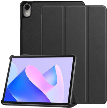 Etui z klapką iLike Tri-Fold Eco-Leather Stand Case do Samsung Galaxy Tab S6 Lite 10.4'' Black (ILK-TRC-S8-BK)