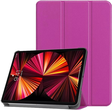 Etui z klapką iLike Tri-Fold do Xaomi Redmi Pad 6 11"/Pad 6 Pro Purple (ILK-TRC-X3-PU)