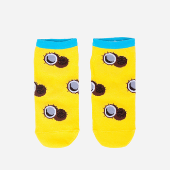 Шкарпетки чоловічі прикольні короткі бавовняні YOCLUB SK-86/UNI/05 39-42 Жовті (5907617967977)
