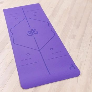 Коврик для йоги Marjari Yoga Basic 183x61x0.6 cм Light Purple