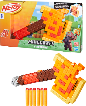 Бластер-сокира Hasbro Nerf Firebrand Майнкрафт (F8953)