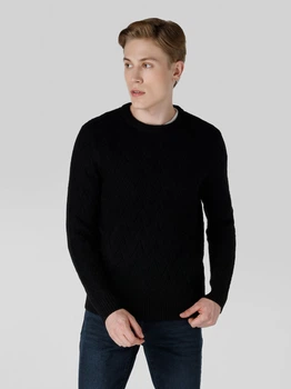 Джемпер чоловічий Colin's CL1064739-BLK XL Чорний (8683197893666)
