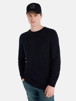 Джемпер мужской Colin's CL1065803-NAV S Navy (8683197808578)