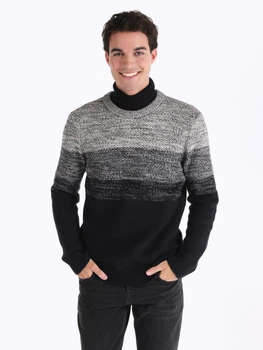 Джемпер мужской Colin's CL1066045-NAV 2XL Серый (8683197897466)