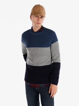 Джемпер мужской Colin's CL1066283-NAV XL Синий (8683197895578)