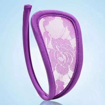 Стрінги без лямок one size бузковий