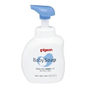 Детское мыло-пенка Pigeon Baby Soap, для всего тела c 0 месяцев, 500 мл, без запаха