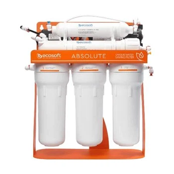 Фильтр обратного осмоса Ecosoft Absolute с минерализатором с помпой на станине
