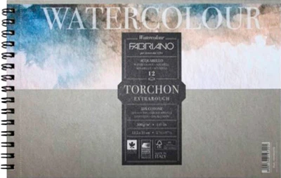Альбом для акварелі Fabriano Watercolor Studio A4 21х29.7 см 300 г/м² торшон на спіралі 12 аркушів (8001348197218)