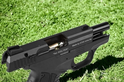 Стартовый шумовой пистолет Stalker M906 Black +20 шт холостых патронов (9 мм)