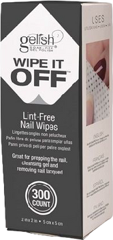 Серветки безворсові Morgan Taylor Wipe It Off Lint-Free Nail Wipes 300 шт (812803019253)