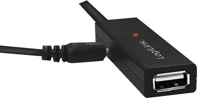 Кабель LogiLink USB-C 2.0 - USB-A 40 м Black (4052792050332)